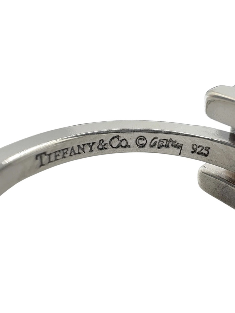 Tiffany & Co Frank Gehry Sterling Silver 925 Axis Ring Size 6, 3.3 dwt - Picture 5 of 5
